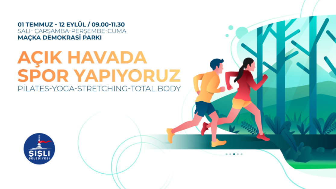 AÇIK HAVADA SPOR YAPIYORUZ